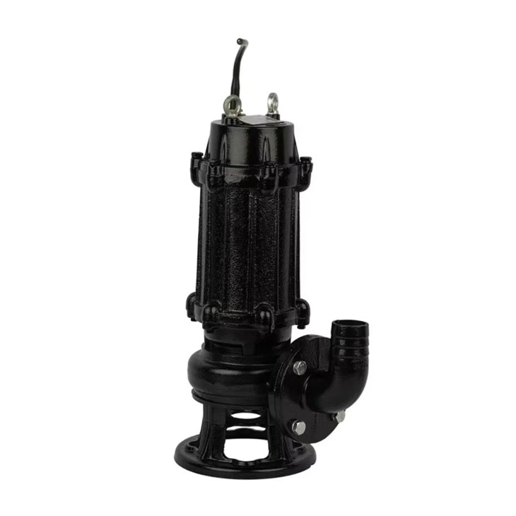 High Quality High Efficiency 100m3/h WQ High Pressure Industrial Deep Sewage Submersible Water Pump factory